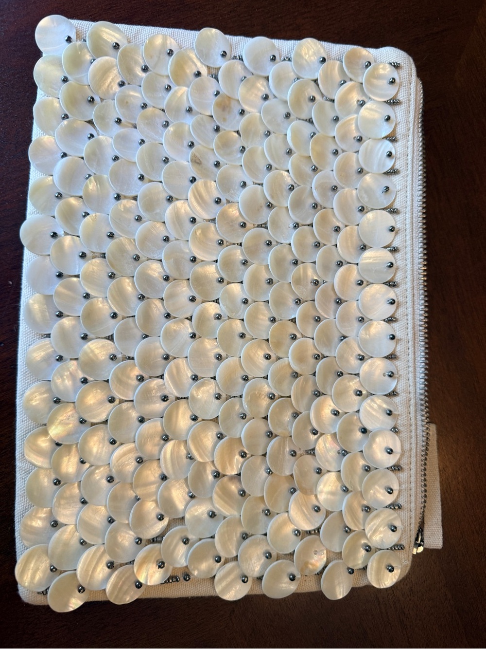 Mother of Pearl Shell Clutch - Picture 2 of 7